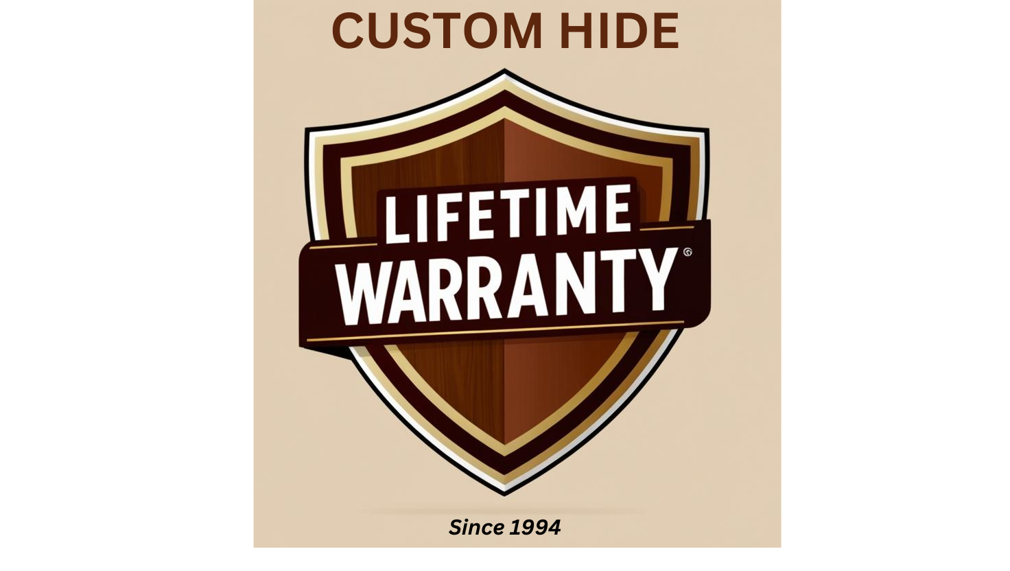 Lifetime Warranty