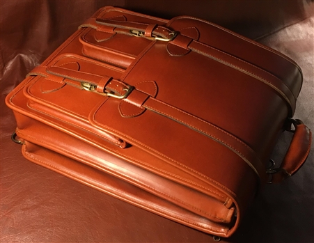 custom hide briefcase